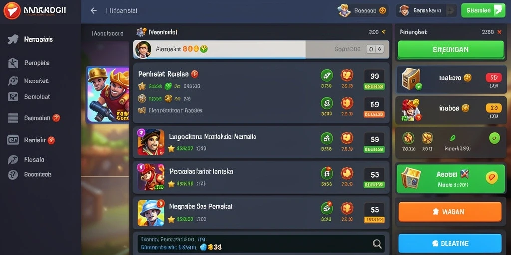 Tampilan awal yang menarik dan intuitif.