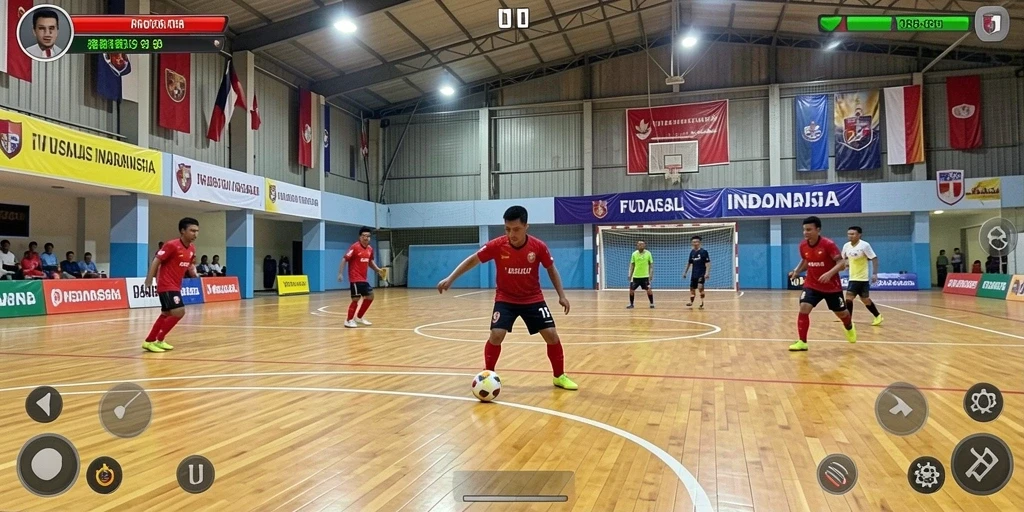 Tampilkan karakter heroik dalam pertarungan epik.