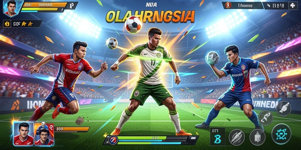 Tampilan permainan slot yang penuh warna dan menarik.
