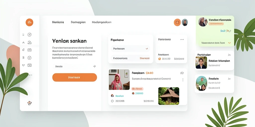 Tampilan antarmuka yang ramah pengguna dan menarik.