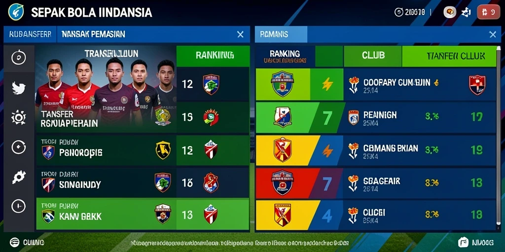 Tampilan menu awal yang ramah pengguna.