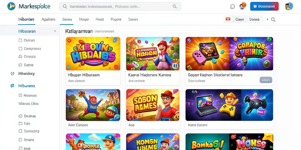 Tampilan antarmuka yang intuitif dan menarik.