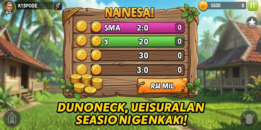 Tampilan menarik dengan navigasi yang mudah.