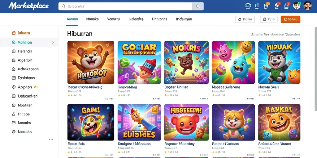 Tampilan antarmuka yang user-friendly.