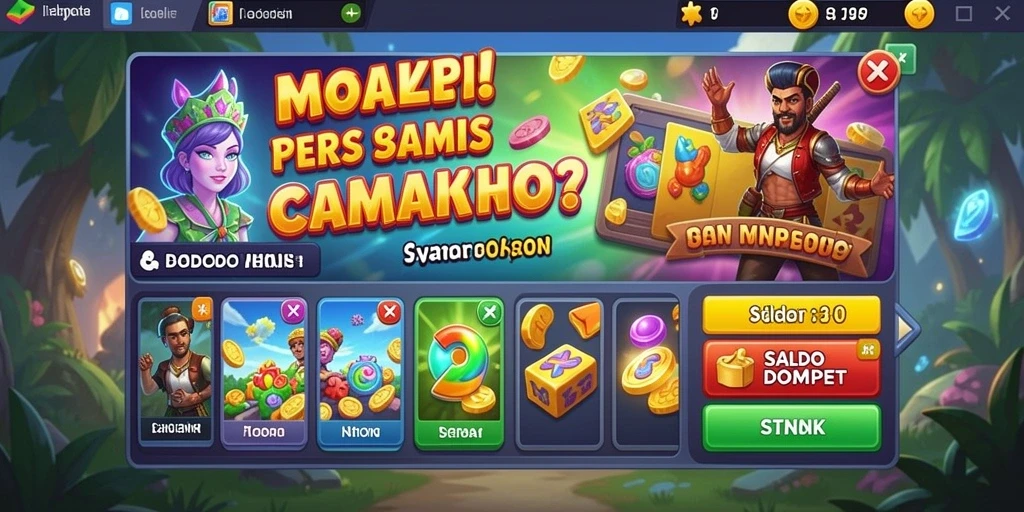 Tangkapan layar dari permainan yang menampilkan grafis menakjubkan.